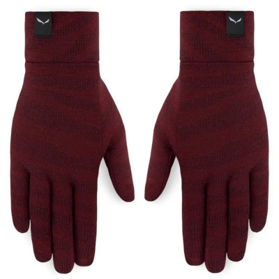 Перчатки Salewa CRISTALLO AM W GLOVES 28514 1719 - 5/XS - бордовый