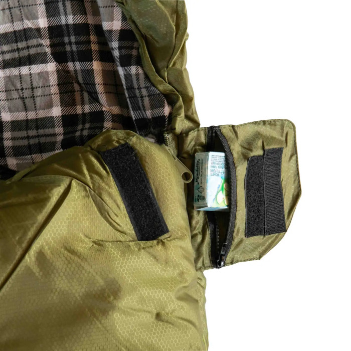 Спальный мешок Tramp Sherwood Long одеяло левый dark-olive/grey 230/100 UTRS-054L  