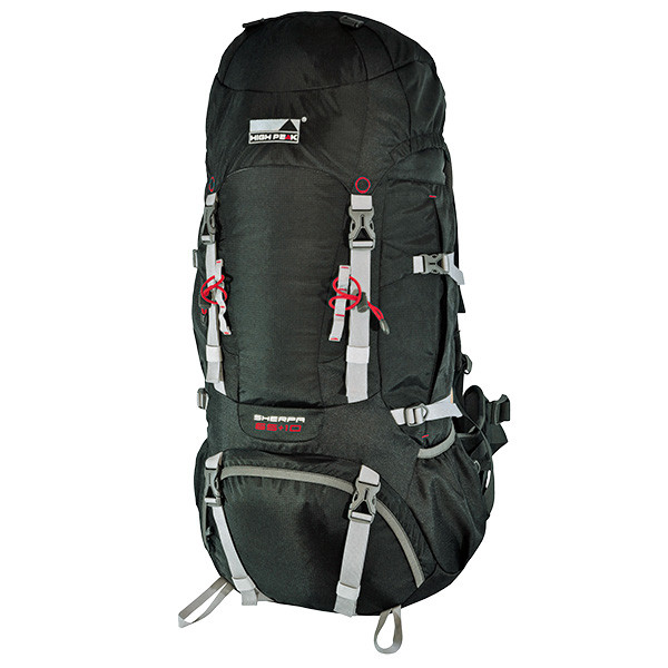 Рюкзак High Peak Sherpa 65+10 (черный) 
