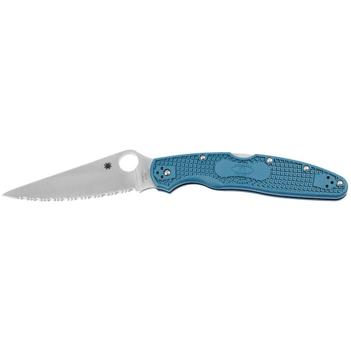 Нож Spyderco Police 4 Lightweight, серрейтор (C07FS4K390)  