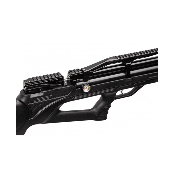 Пневматическая редукторная PCP винтовка Aselkon MX10-S Black кал. 4.5  