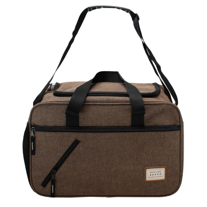 Сумка дорожная Semi Line 20 Brown (T5785-3)  