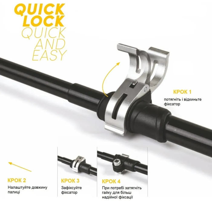 Палки трекинговые Vipole Climber Long AS DLX (S25 18)  