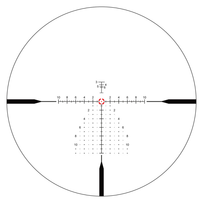 Прицел оптический Vector Optics Continental 1-10x28 (34mm) illum. ED FFP VET-CTR  