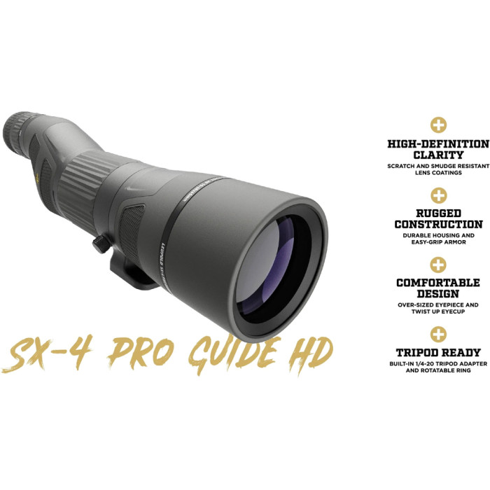 Труба подзорная Leupold SX-4 Pro Guide HD 20-60x85mm прямая  
