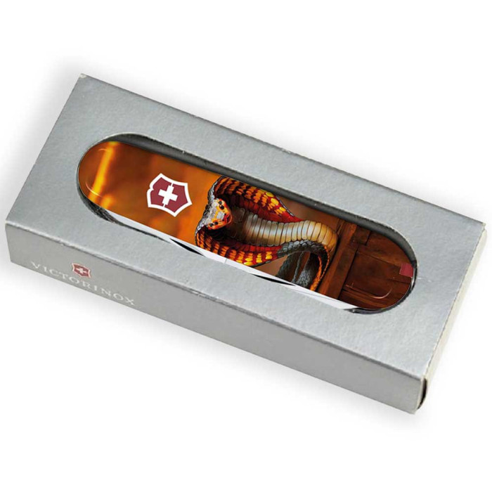 Складной нож Victorinox CLIMBER ZODIAC Пламенная кобра 1.3703.Z4250pk  