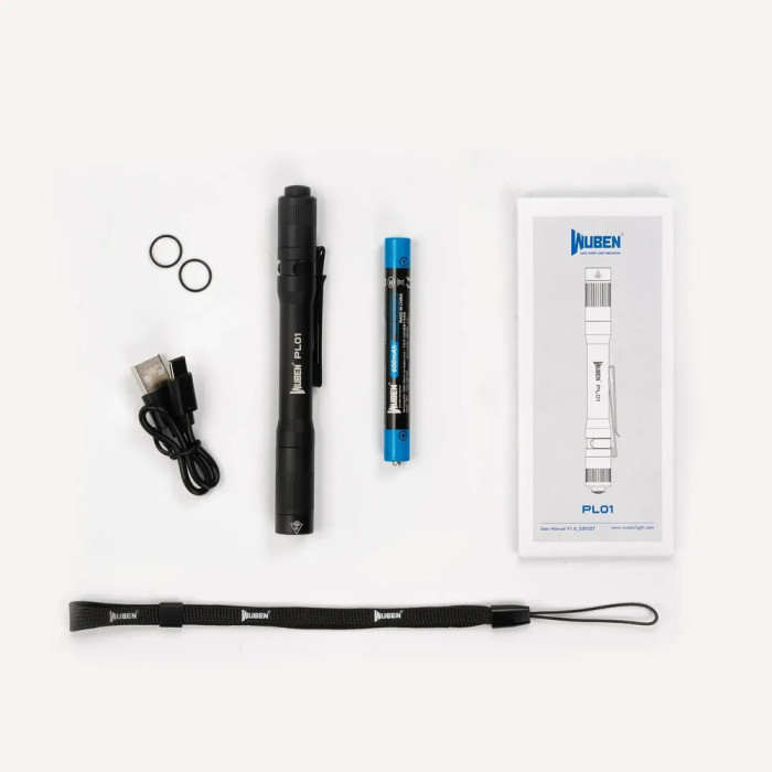 Фонарь Wuben PL01, черный  