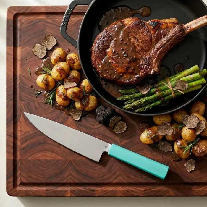 Нож кухонный Butterfork Chef's Knife AR-RPM9 ABS Turquoise Green  