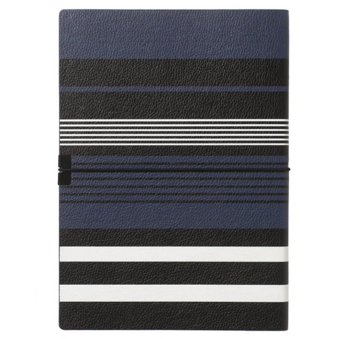 Блокнот для заметок A6 Hugo Boss Storyline Stripes - синий  