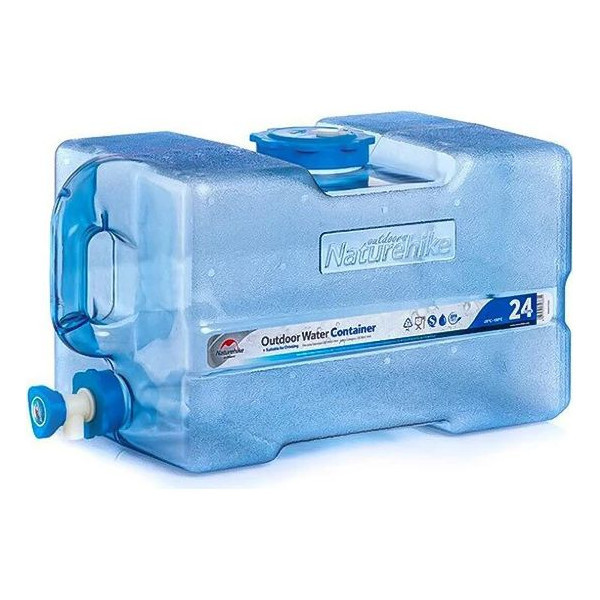 Канистра для воды Naturehike NH18S024-T, 24 л, синяя  