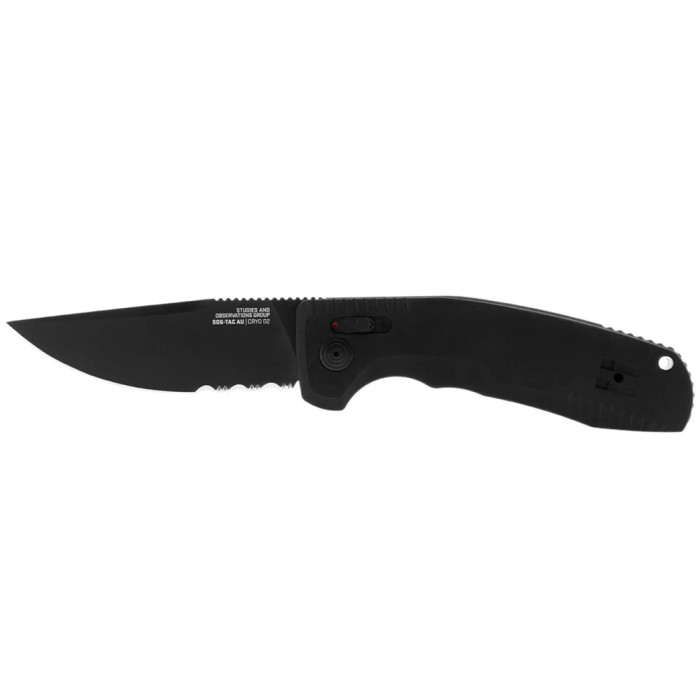 Нож SOG-TAC AU Black/Partially Serrated (SOG 15-38-02-57)  