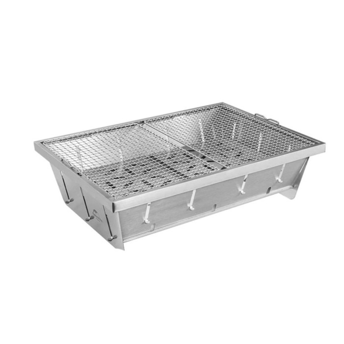 Гриль портативный Naturehike Picnic BBQ Grill NH20CJ006, р-р L, сталь  