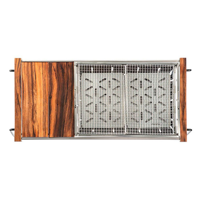 Гриль портативный Naturehike Picnic BBQ Grill NH20CJ006, р-р L, сталь  