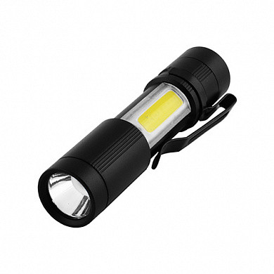 Карманный фонарь Police 37-XPE+COB, серый Q5  