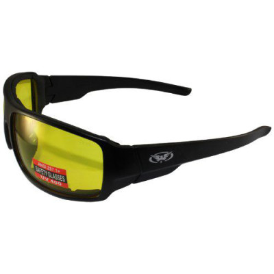 Очки Global Vision Italiano-Plus (yellow) желтые с уплотнителем