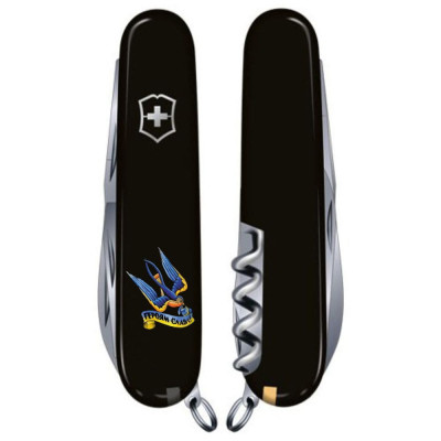 Складной нож Victorinox SPARTAN UKRAINE Тризуб-Ласточка + Героям слава 1.3603.3_T1220u