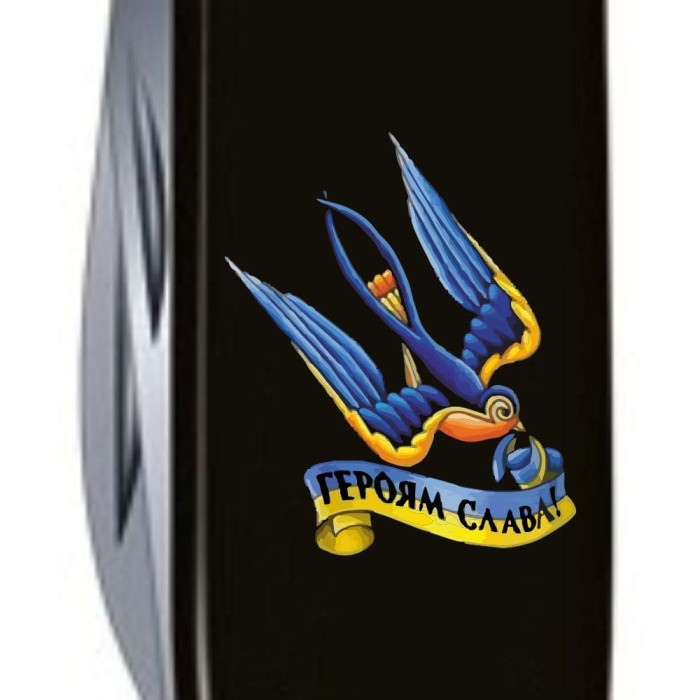 Складной нож Victorinox SPARTAN UKRAINE Тризуб-Ласточка + Героям слава 1.3603.3_T1220u  