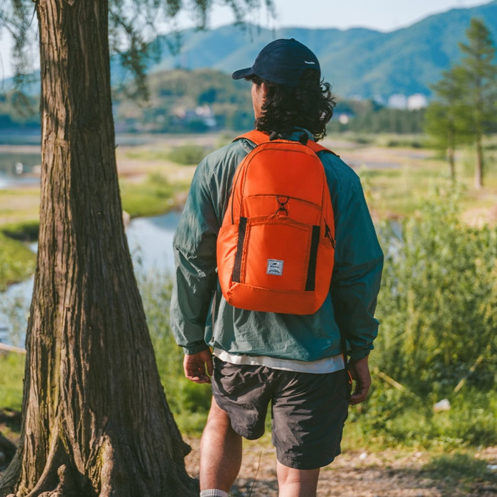 Рюкзак туристический Naturehike NH17A012-B, 30 л, оранжевый  