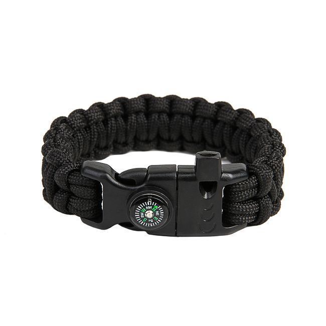 Браслет Кобра Survival Black (М)  