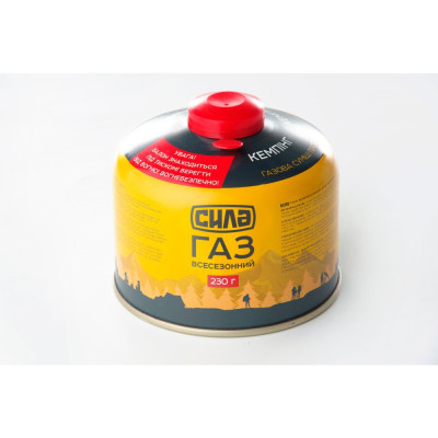 Баллон газовый СИЛА 230 г. (Корея) (резьбное соединение)