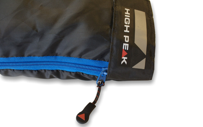 Спальный мешок High Peak Ceduna/+3°C Anthra/Blue Left (20064)  