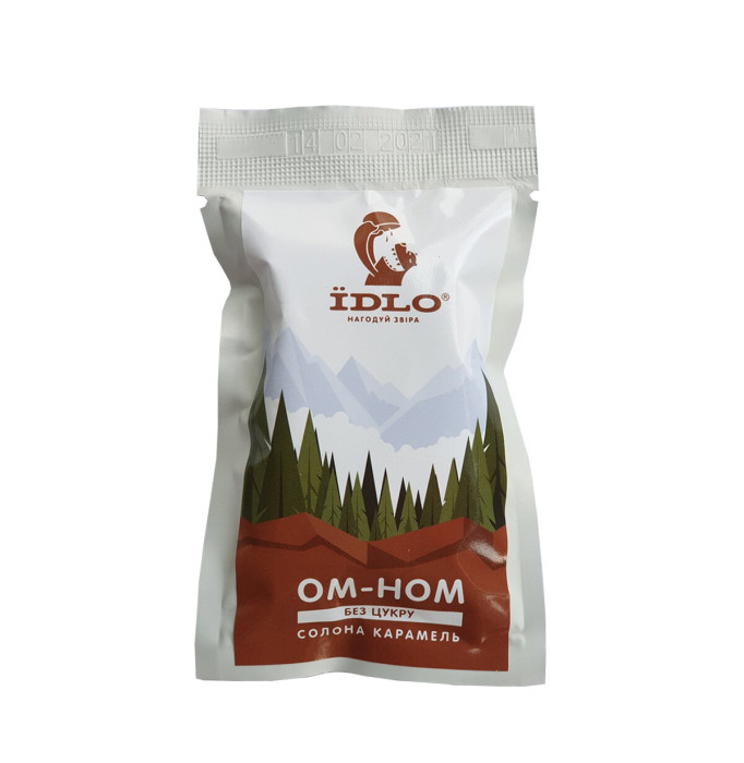 Энергетический батончик OMNOM "Соленая карамель"  