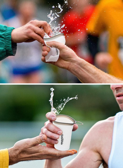 Мягкий стакан Naturehike Soft Cup TPU 0,2л 2 pack NH20SJ020 белый  