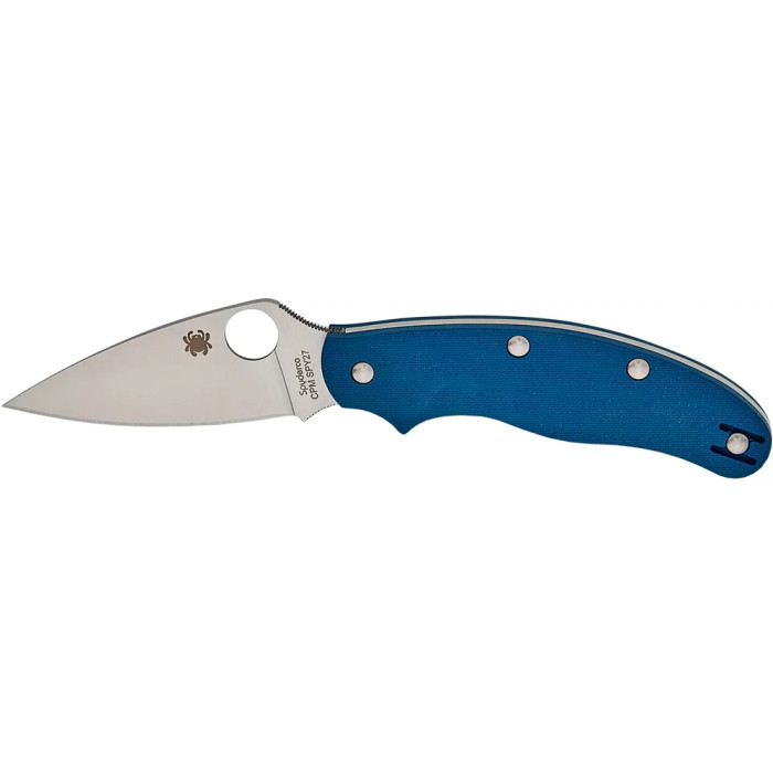 Нож Spyderco Uk Penknife, CPM SPY27, G-10 cobalt blue  