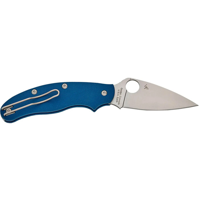 Нож Spyderco Uk Penknife, CPM SPY27, G-10 cobalt blue  