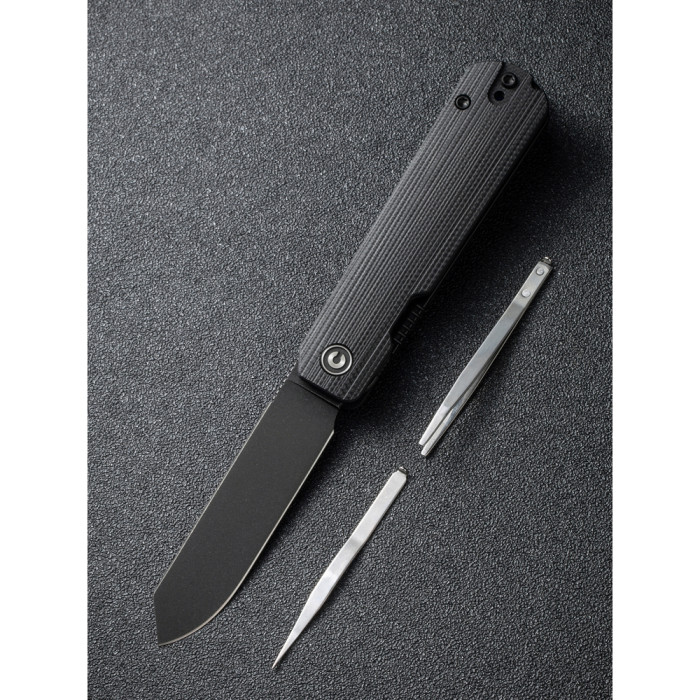 Нож складной Civivi Sendy Milled Black C21004B-2  