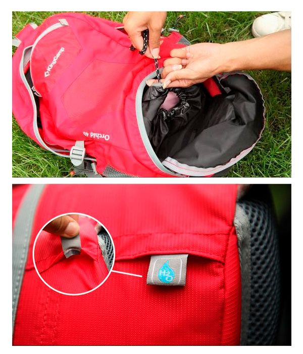 Рюкзак KingCamp ORCHID 40 (KB4219) Red  