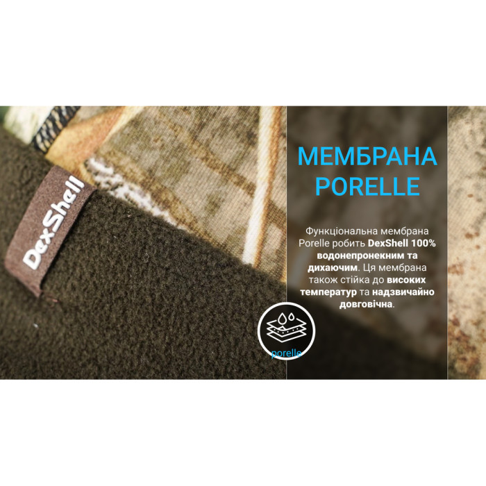 Водонепроницаемая шапка DexShell Watch Hat (Real Tree® MAX-5®) DH9912RTC, S/M  