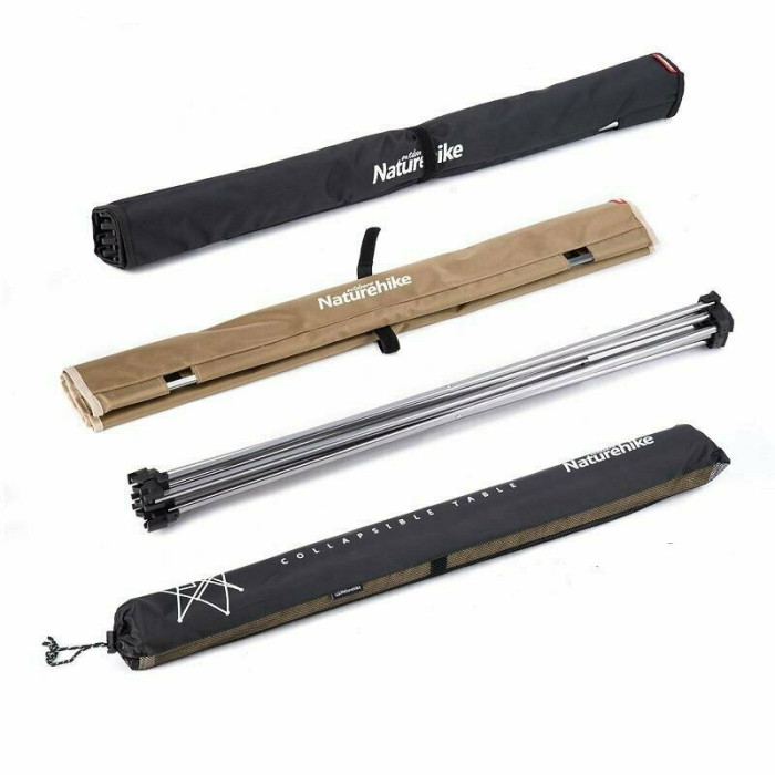 Стол раскладной Naturehike NH20JJ020,1680D Oxford/Алюминий, Размер L, черный (поврежденная упаковка)  