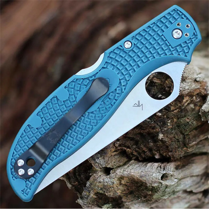Нож Spyderco Stretch 2 XL Lightweight, K390, FRN blue  