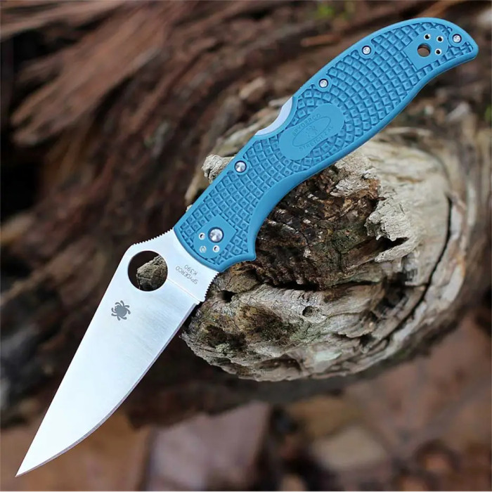 Нож Spyderco Stretch 2 XL Lightweight, K390, FRN blue  