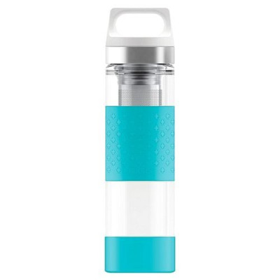 Фляга SIGG H&amp;C Glass WMB, 0.4 л (синяя)