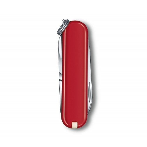 Нож-брелок Victorinox Classic SD Colors, Style Icon, Gift Box (0.6223.G) 7 функций, 58 мм, красный  
