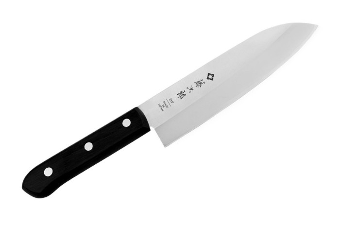 Нож кухонный Tojiro DP 3Layered by VG10 Santoku 170mm F-311  