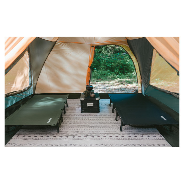 Кровать складная Naturehike XJC08 CNK2550WS020, полиэстер, алюминий, черный  