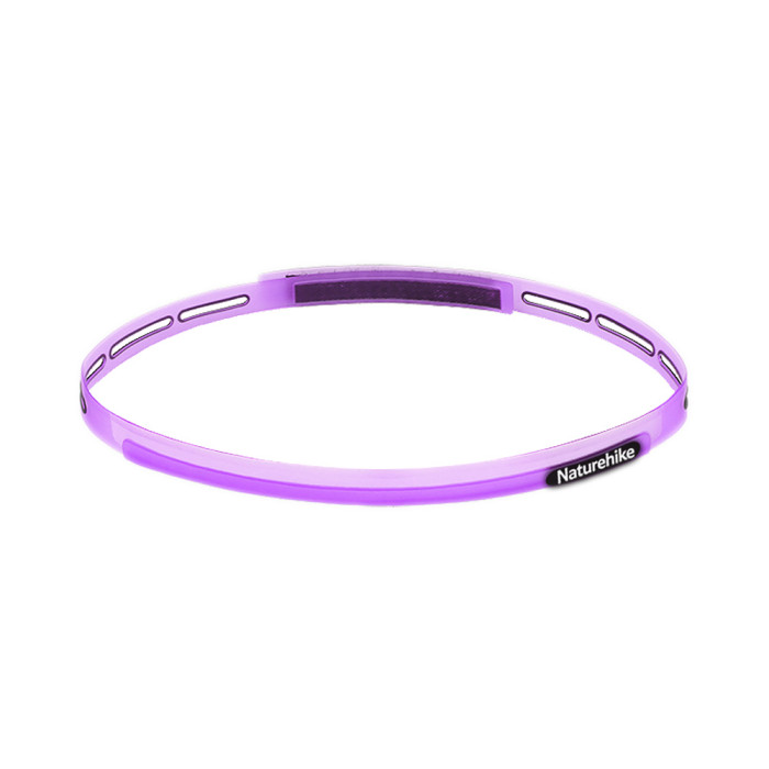 Обруч на голову Naturehike Outdoor Silicon Sweatband purple NH17Z010-D  