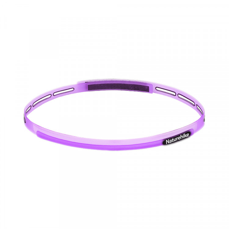 Обруч на голову Naturehike Outdoor Silicon Sweatband purple NH17Z010-D 