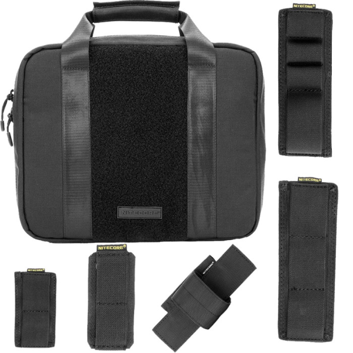 Сумка тактическая Nitecore NTC10 (Cordura 1050D) + комплект модульных карманов (5шт.)  