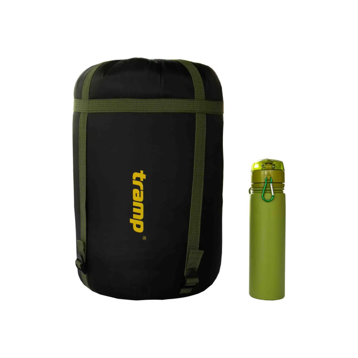 Спальный мешок Tramp Kingwood Regular одеяло правый dark-olive/grey 220/80 UTRS-053R  