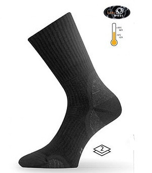 Термоноски треккинг  Lasting TKA 306 - M - розовый  