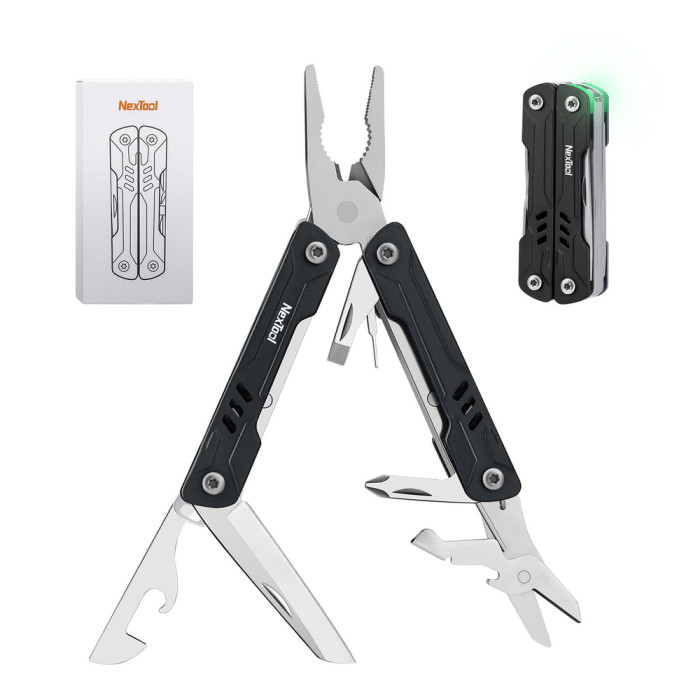 Мультитул NexTool Mini Sailor Pliers S11 черный  