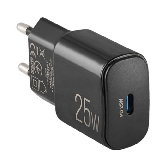 Сетевое зарядное устройство Brevia ePower PD25W USB-C  