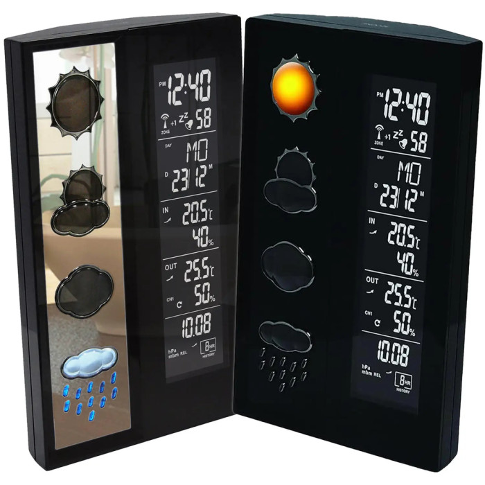 Метеостанция Technoline WS6650 Black (WS6650)  