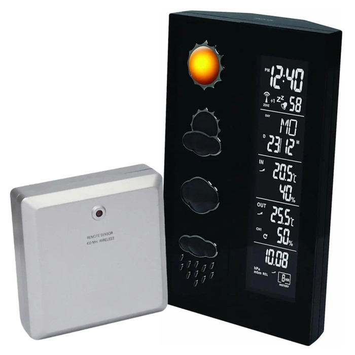 Метеостанция Technoline WS6650 Black (WS6650)  