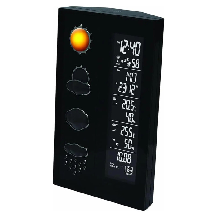 Метеостанция Technoline WS6650 Black (WS6650)  