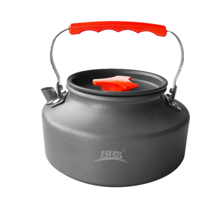 Чайник BRS-TS10 1,1л, алюминий, серый  
